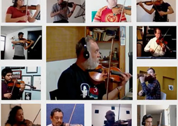 Con interpretación virtual del “Huapango”, UG agradece al personal de salud por su entrega y profesionalismo durante la pandemia.