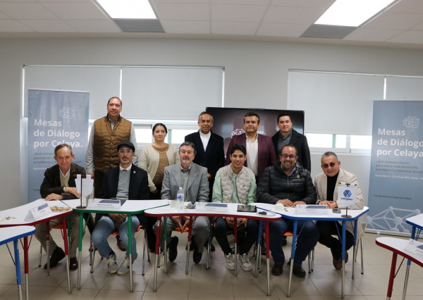 Sede Juan Pablo II del Campus Celaya – Salvatierra UG fungió como sede de “Mesas de Diálogo por Celaya” 
