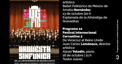 UG vibra al ritmo del Cervantino con música, teatro, cine y más