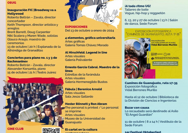 Artistas y espacios UG, presentes en el arranque de la 51° edición del Festival Internacional Cervantino 