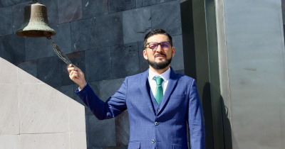 Diego Armando Gómez Márquez es pionero del Doctorado Binacional UG - Hiroshima en Ingeniería Mecánica