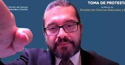 Toma protesta el Dr. Agustín Uribe como Director de la División de Ciencias Naturales y Exactas de la UG 