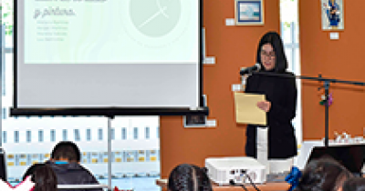  Estudiantes de la UG promueven el arte, la inclusión y el respeto de personas de la tercera edad 