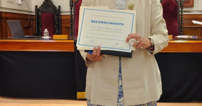 Homenajea UG a la Dra. María Guevara Sanginés por su importante trayectoria académica