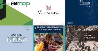 Seis revistas de la UG obtienen reconocimiento nacional por su calidad editorial y compromiso con el acceso abierto