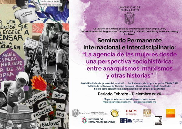 ¿Conoces la historia social de las mujeres? Participa en el Seminario Permanente Internacional en la UG