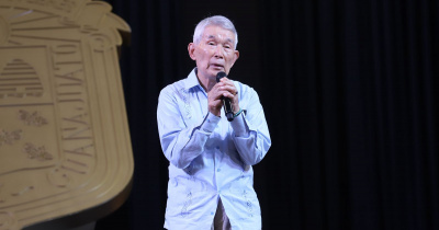 UG recibe a Yasuaki Yamashita, sobreviviente del ataque a Nagasaki