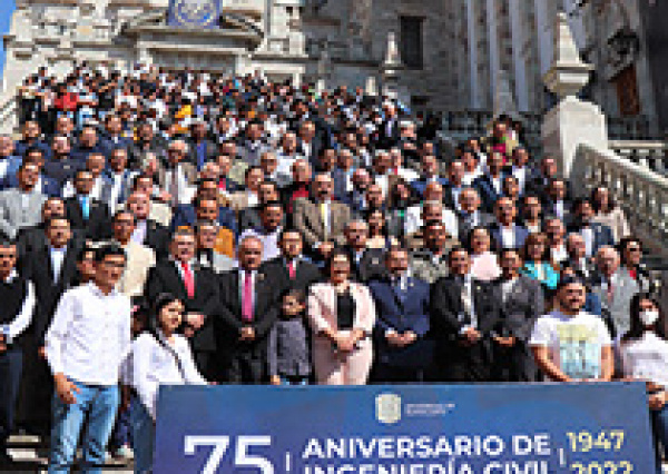 Celebra División de Ingeniería de la UG, 75 años de la enseñanza de Ingeniería Civil