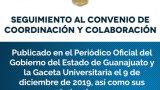 UG habilita micrositio en su página web para dar seguimiento a las acciones en seguridad derivadas del convenio interinstitucional