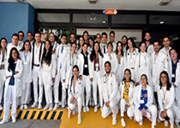 Estudiantes de Medicina de la UG aplican evaluación in situ de competencias adquiridas en patologías más frecuentes  