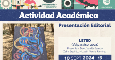 Davo Valdés de la Campa presentará su poemario Leteo en la Universiada Cervantina 2024