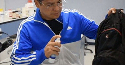 Investigadores de la UG crean suspensión inteligente para inhibir propagación del COVID-19