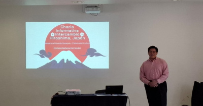 Estudiante de la ENMS Salvatierra comparte su experiencia en Intercambio Cultural con la SEG en Hiroshima