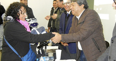 Personal afiliado a la ASTAUG recibe uniformes de trabajo