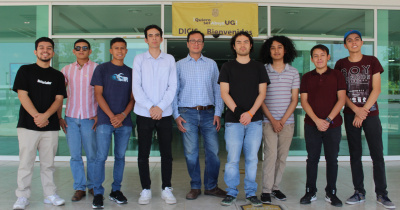 Estudiantes UG de la Sociedad de Automatización Robótica pasan a la fase nacional en la Olimpiada de Ciencia y Tecnología