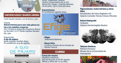 El arte teatral engalana el regreso de la Agenda Cultural UG 