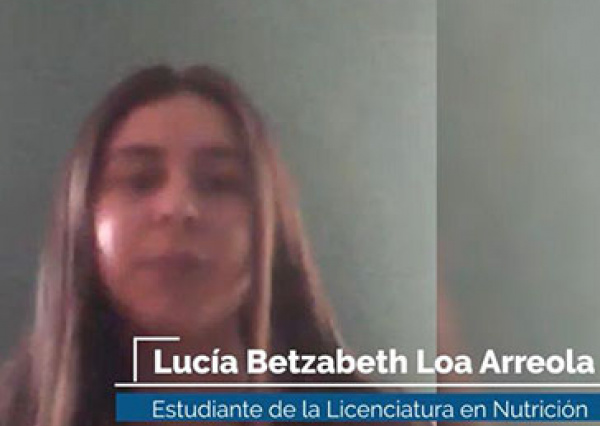 “Quiero ser una profesionista en nutrición y contribuir a la sociedad desde el ámbito de la salud”: Lucía Loa