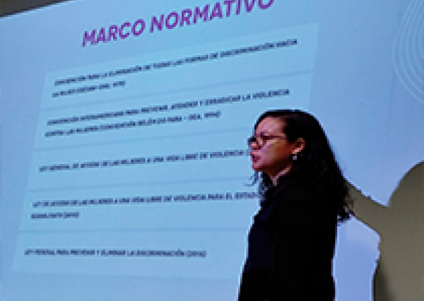 Orientan a las y los jóvenes para identificar la violencia de género 