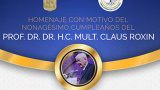 Homenajea comunidad jurídica internacional al profesor Claus Roxin
