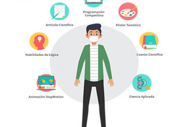 Estudiantes del Nivel Medio Superior de la UG obtienen medallas de oro plata y bronce en evento internacional virtual  