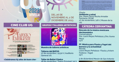 UG inicia celebración de las festividades decembrinas con el Concierto Navideño de la OSUG