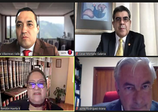 Rectora del Campus Guanajuato de la UG participa en Jornadas Internacionales de Derecho Administrativo