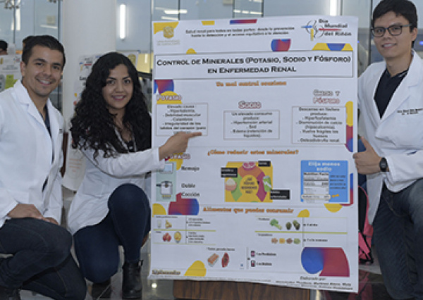 Orientan sobre enfermedad renal, su prevención y cuidado en las Cuartas Jornadas del Día Mundial del Riñón 