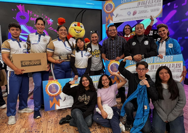 Estudiantes de la ENMS de León ganan el Concurso Ingenios TV