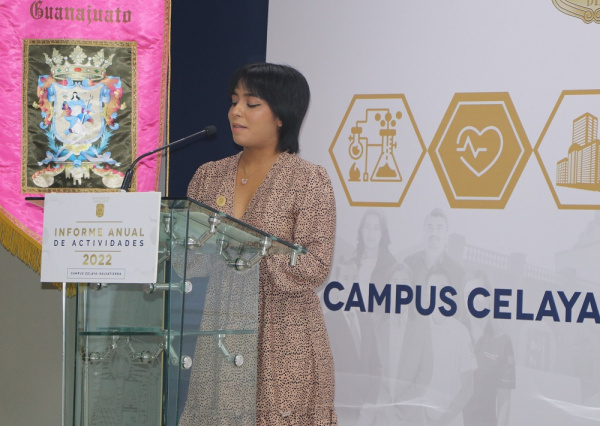 Rinde Informe de Actividades Rectora del Campus Celaya-Salvatierra de la UG 