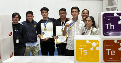 Con participación UG, estudiantes del Nivel Medio Superior ganan medalla de plata en la XXXIV Olimpiada Nacional de Química
