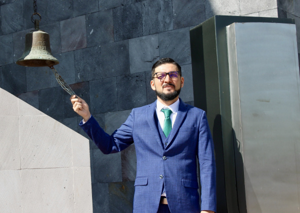 Diego Armando Gómez Márquez es pionero del Doctorado Binacional UG - Hiroshima en Ingeniería Mecánica