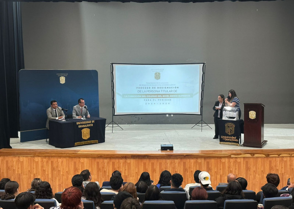 Presentan proyectos de desarrollo los candidatos a la Dirección del Colegio del Nivel Medio Superior