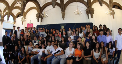 Reconocen el talento estudiantil del nivel medio superior en la UG 