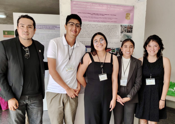 Estudiantes UG ganan 4 premios en Congreso Internacional de Innovación y Tendencias en Alimentos