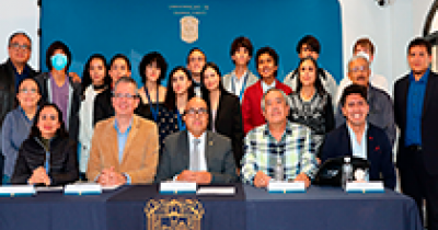 Reconocen a estudiantes del Nivel Medio Superior que representaron a Guanajuato en la Olimpiada de Química 