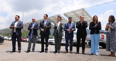 Inauguran Granja Solar proyecto universitario que coloca a la UG como referente nacional en generación de energía renovable y limpia