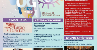 Se invita a conocer el talento artístico de la UG en “La Noche Cultural de La Colmena”