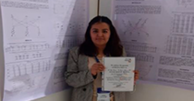 Alumna de UG Yuriria participa en congreso internacional sobre polímeros y materiales avanzados  