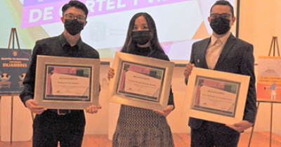 UG presenta a las y los ganadores en concurso “Prevención de accidentes”