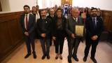 Rinde Universidad de Guanajuato homenaje al Dr. Carlos Eduardo Hernández Pérez por 45 años de servicio a la comunidad universitaria
