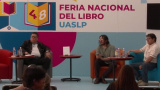 Comunidad UG analiza la biopolítica y neoliberalismo durante la Feria Nacional del Libro de la UASLP