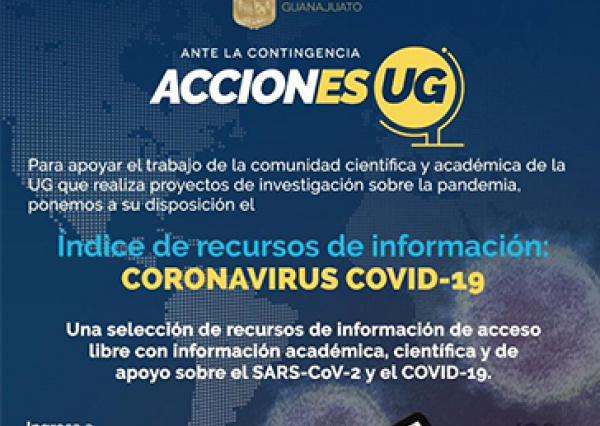 Facilita UG acceso a recursos académicos para apoyar investigaciones sobre el COVID-19