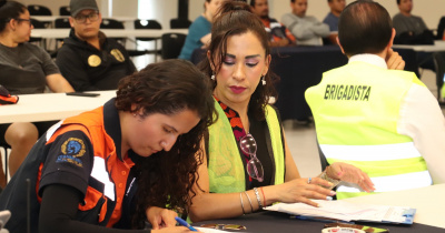 Participa Campus Guanajuato de la UG en Primer Simulacro Nacional 2026