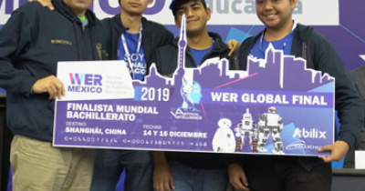 Equipo de robótica del nivel medio superior de la UG representará a México en Shanghái, China