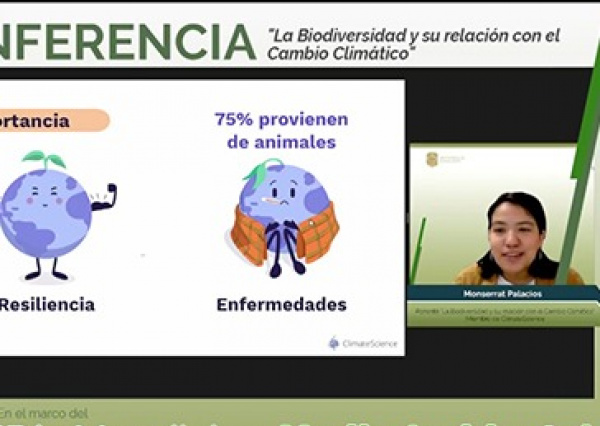 El CNMS conmemora el Día Mundial del Medio Ambiente con la conferencia “La Biodiversidad y su relación con el Cambio Climático”
