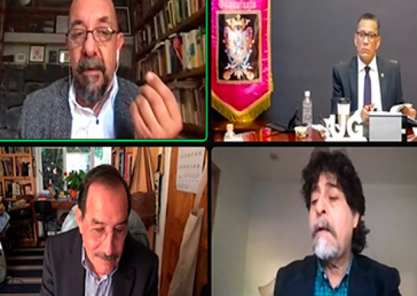 Rector General de la UG participa en diálogo sobre la trascendencia de la autonomía universitaria