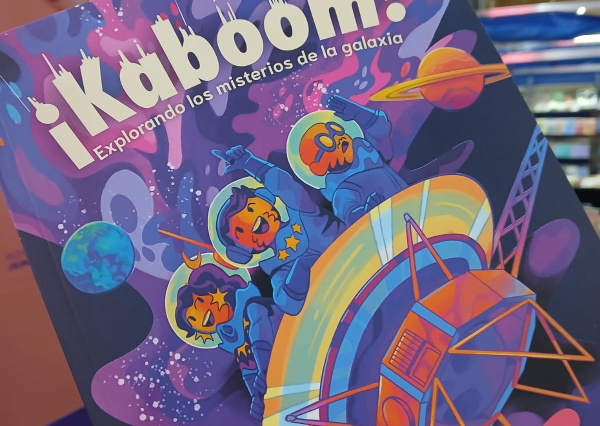 Kaboom. Explorando los misterios de la galaxia: divulgan la ciencia astrofísica en la FILUG