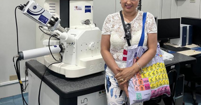 La Dra. María Gámez, investigadora de la UG, realizó estancia en Universidad de Pernambuco de Brasil