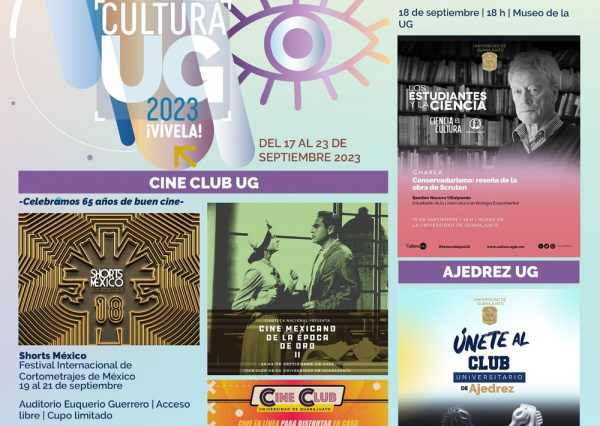 Agenda Cultural UG nos transporta a la Época de Oro del Cine Mexicano