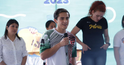 Atleta UG inspira a juventudes guanajuatenses en Foro para la Prevención de Adicciones